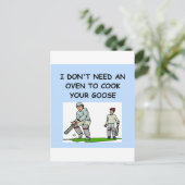 CRICKET2.png Postkarte (Stehend Vorderseite)