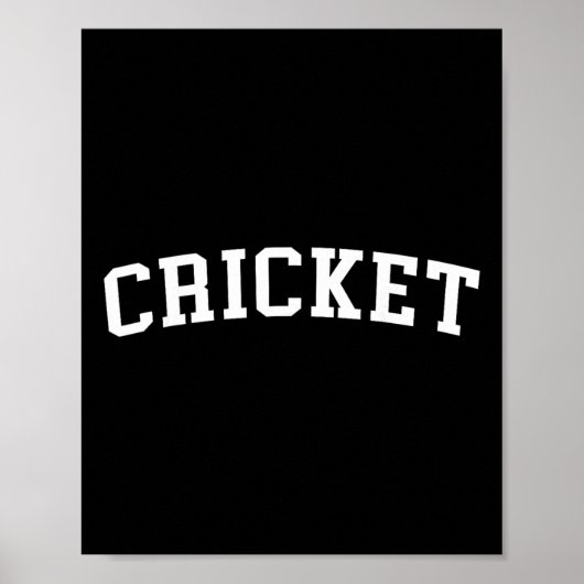 Cricket 1  poster (Vorne)