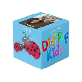 Cricket Alphabet Block Cube Würfel (Rückseite Schrägansicht)