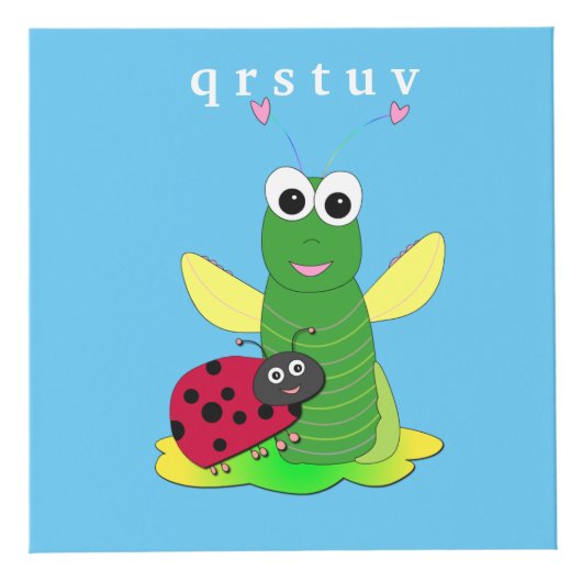 Cricket Alphabet Block Cube Würfel (Vorderseite)