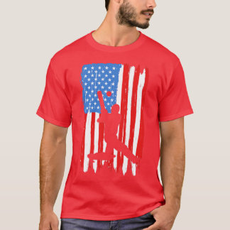 Cricket American Flag T-Shirt