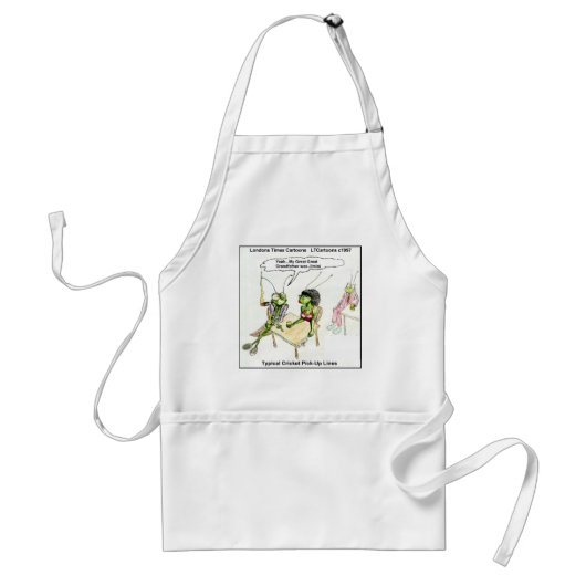 Cricket Anmachsprüche Lustig Schürze (Vorne)