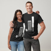 Cricket-Ausrüstung T-Shirt (Unisex)