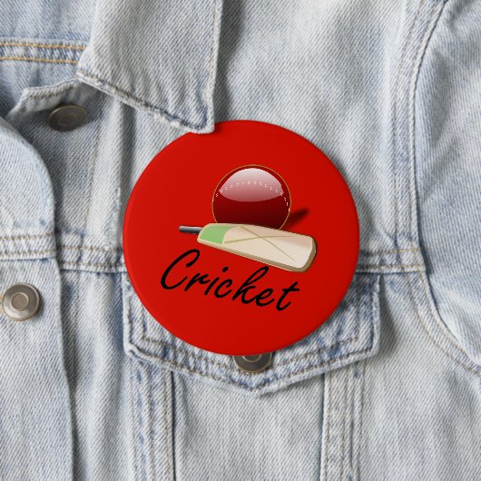 Cricket Ball, Button (Beispiel)