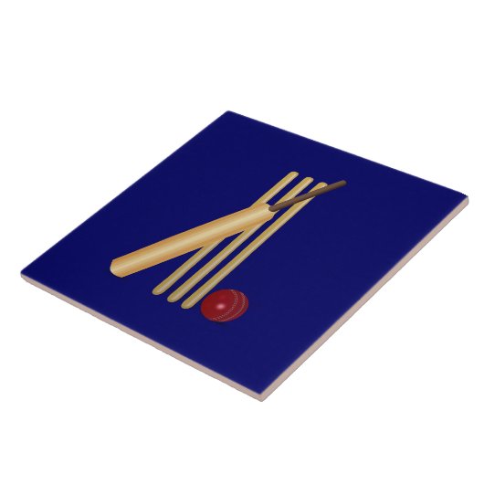 Cricket - Ball, Fledermaus und Ball Fliese (Seite)