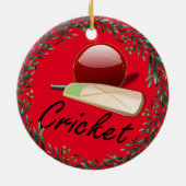 Cricket Ball, Keramik Ornament (Hinten)