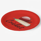 Cricket Ball, Pappteller (Schrägansicht)
