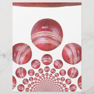 Cricket Ball Print des Sportlover