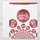 Cricket Ball Print des Sportlover (Vorne/Hinten)