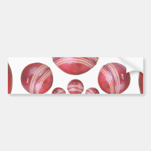 Cricket Ball Print des Sportlover Autoaufkleber