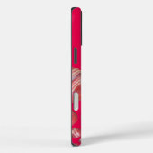 Cricket Ball Print des Sportlover Case-Mate iPhone Hülle (Rückseite / Rechts)