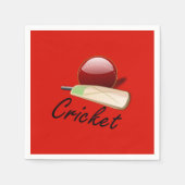 Cricket Ball, Serviette (Vorderseite)