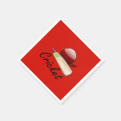 Cricket Ball, Serviette (Ecke)