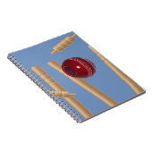 Cricket Ball und Stumps, Notizblock (Rechte Seite)