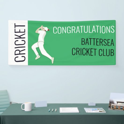 Cricket Banner (Messe)