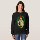 Cricket Bat King Cricket Player Sweatshirt (Vorne ganz)