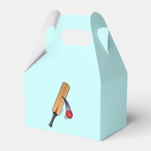 Cricket Bat und Ball Geschenkschachtel (Vorderseite)
