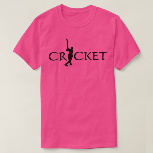 Cricket Batsman2 T-Shirt (Design vorne)