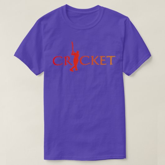 Cricket Batsman5 T-Shirt (Design vorne)