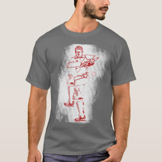Cricket Batsman Art j5 T-Shirt