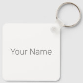 Cricket Batsman Vintag Pitcher Player Coach Schlüsselanhänger (Rückseite)