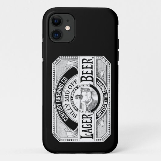 Cricket Beer iPhone 11 Fall Case-Mate iPhone Hülle (Rückseite)