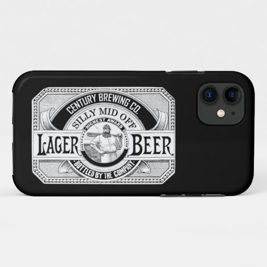 Cricket Beer iPhone 11 Fall Case-Mate iPhone Hülle (Rückseite (Horizontal))