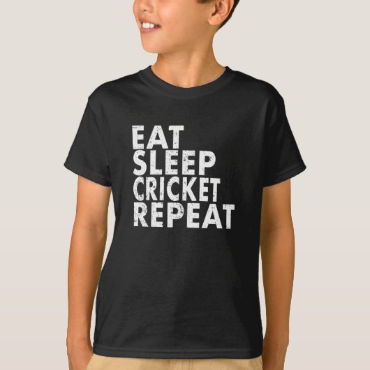 Cricket Bowler Bat Cricketer Geschenk T-Shirt (Vorderseite)