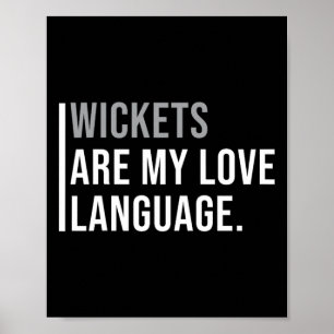 Cricket-Bowler-Meme-Zitat Poster