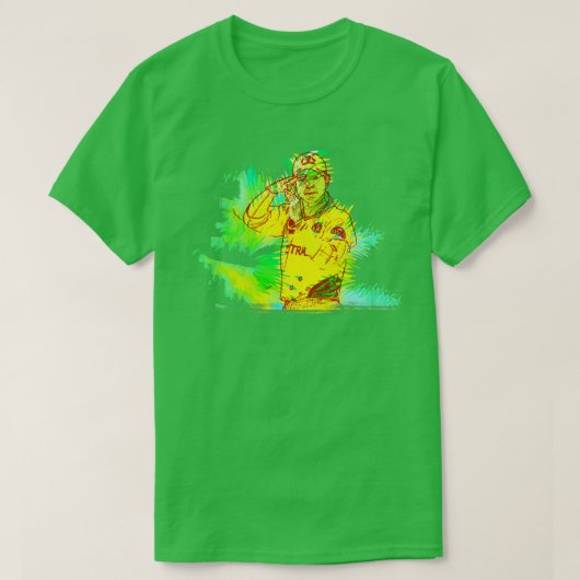 Cricket bringt sie zum Ponting Art j3 T-Shirt (Design vorne)