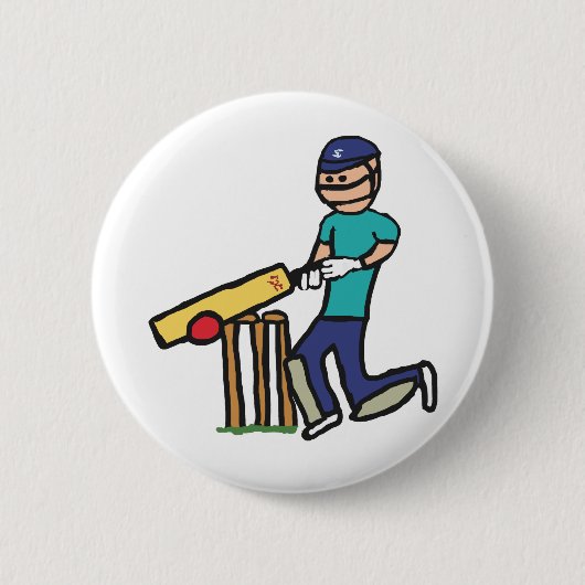 Cricket Button (Vorderseite)