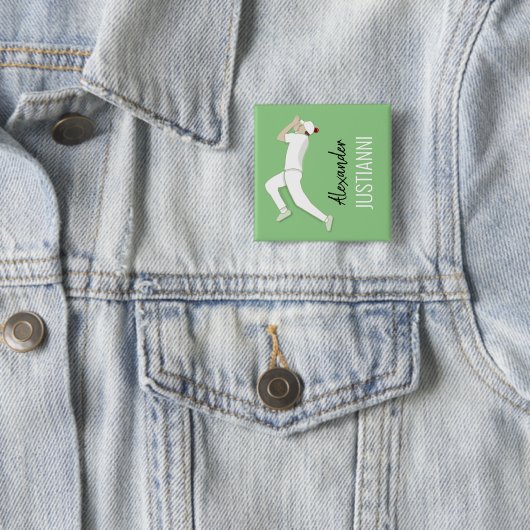 Cricket Button (Beispiel)