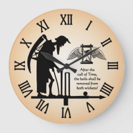 Cricket Clock - Alte Vaterzeit Große Wanduhr