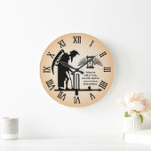 Cricket Clock - Alte Vaterzeit Große Wanduhr (Zuhause)