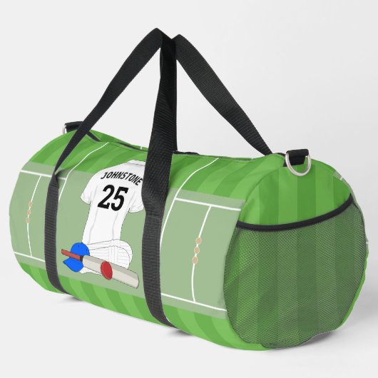 Cricket Club-Fan/Spieler Duffle Bag (Rechte Ecke)