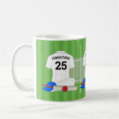 Cricket Club-Fan/Spieler Kaffeetasse (Links)