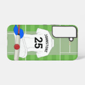 Cricket Club-Fan/Spieler Samsung Galaxy Hülle (Rückseite (Horizontal))