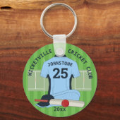 Cricket Club Team Awards Schlüsselanhänger (Vorderseite)