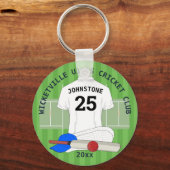 Cricket Club Team Awards v2 Schlüsselanhänger (Vorderseite)