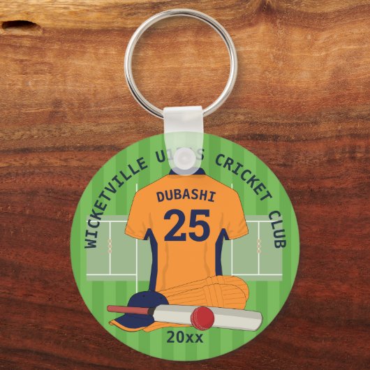 Cricket Club Team Awards v3 Schlüsselanhänger (Vorderseite)