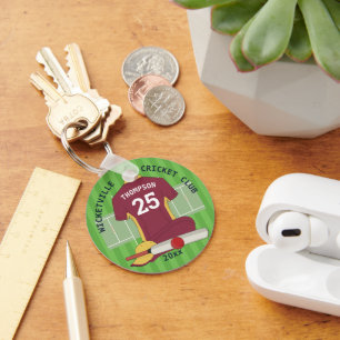 Cricket Club Team Awards v4 Schlüsselanhänger