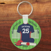 Cricket Club Team Awards v7 Schlüsselanhänger (Rückseite)