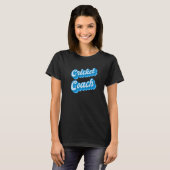 Cricket Coach T-Shirt (Vorne ganz)