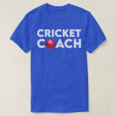 Cricket Coach T-Shirt (Design vorne)