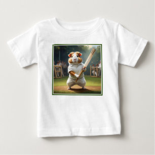Cricket Craze: Die Guinea schwingt große Übereinst Baby T-shirt