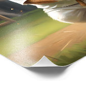 Cricket Craze: Die Guinea schwingt große Übereinst Fotodruck (Ecke)