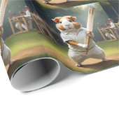 Cricket Craze: Die Guinea schwingt große Übereinst Geschenkpapier (Rolleneckpunkt)