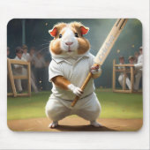 Cricket Craze: Die Guinea schwingt große Übereinst Mousepad (Vorne)