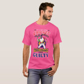 Cricket Cricket Guilty Cricket Player T-Shirt (Vorne ganz)