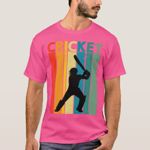 Cricket Cricket-Spieler T-Shirt